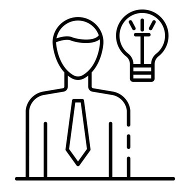 İş fikri simgesi, özet biçimi