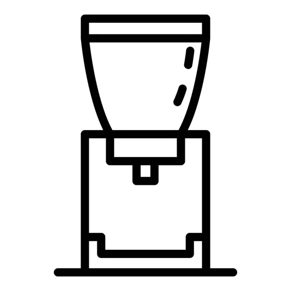 Εικονίδιο εργαλείου φίλτρου καφέ, στυλ διάρθρωσης — Διανυσματικό Αρχείο