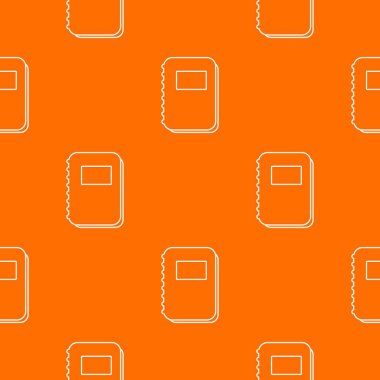 Notebook desen vektör turuncu