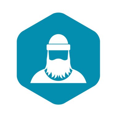 Oduncu simgesi basit tarzı