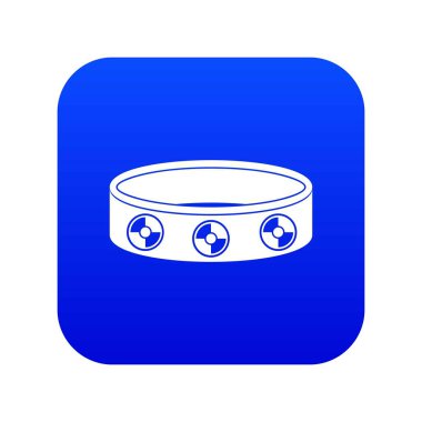 Mücevher simgesi dijital mavi bilezik