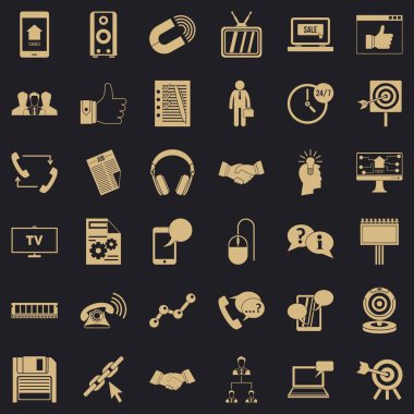 Veri değişimi simgeler kümesi, basit tarzı