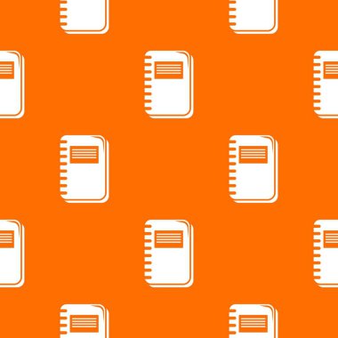 Notebook desen vektör turuncu