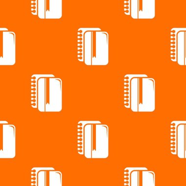 Kopya kitap desen vektör turuncu