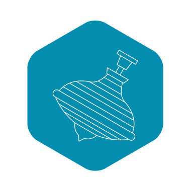 Girdap oyuncağı simgesi, taslak biçimi