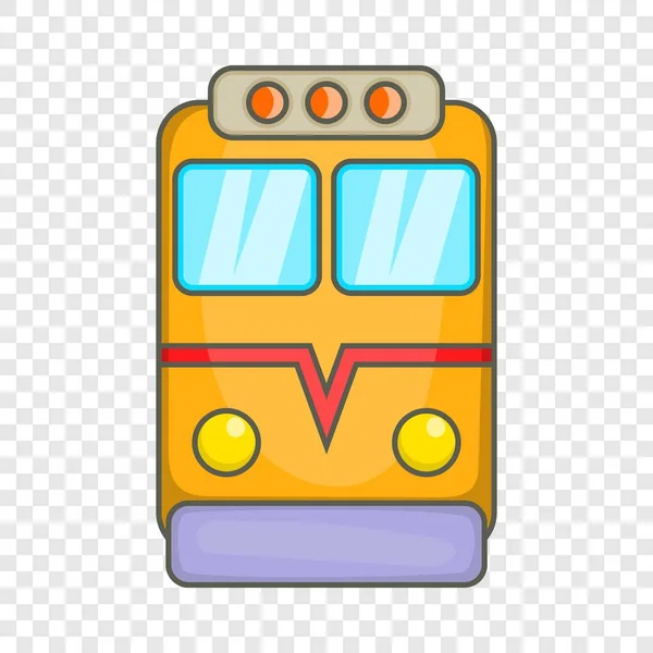 Vlaku ikona, kreslený styl — Stockový vektor
