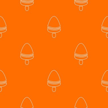 Karpuz dondurma desen vektör turuncu