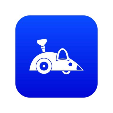 Clockwork fare simgesi dijital mavi