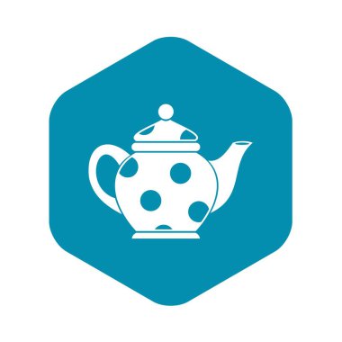 Su ısıtıcı simgesi, basit tarzı