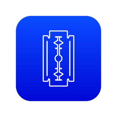 Jilet mavi simge vektör