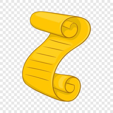 Noel Vintage kaydırma simgesi, karikatür tarzı