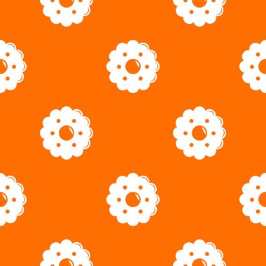 Bisküvi desen vektör turuncu