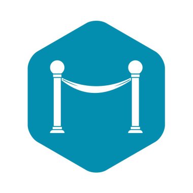 Kurdele simgesi, basit tarzı ile sütun