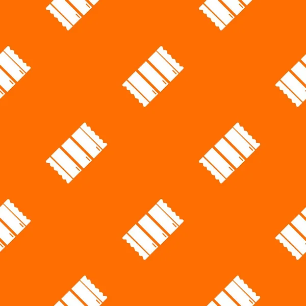 Modèle de chocolat vecteur orange — Image vectorielle