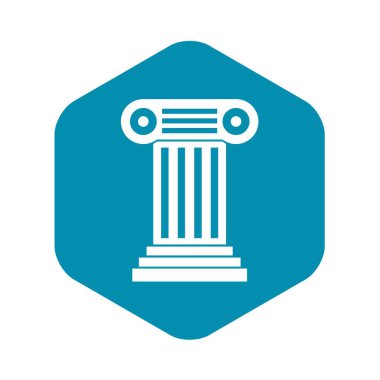 Roma sütun simgesi, basit tarzı