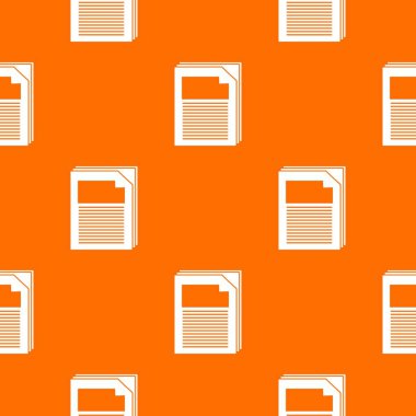 Kağıt desen vektör turuncu