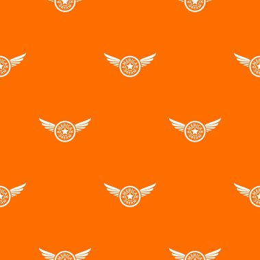 Amerikan rüya desen vektör turuncu