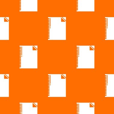 Notebook desen vektör turuncu