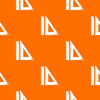 Cetvel desen vektör turuncu