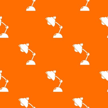 Masa lambası desen vektör turuncu