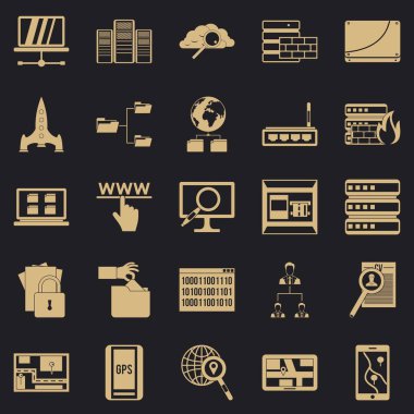 Internet iletişim kuralı simgeler kümesi, basit tarzı