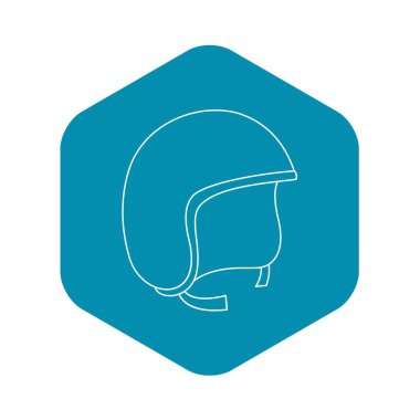 Segway kask simgesi, anahat stili