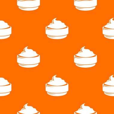 Dondurma desen vektör turuncu