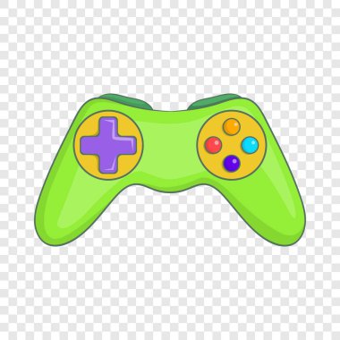 Oyun kumandası simgesi, karikatür tarzı