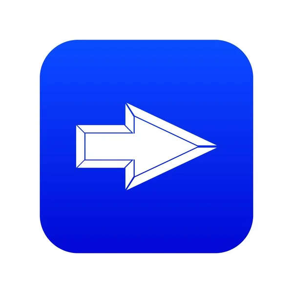 Icono de puntero azul digital — Archivo Imágenes Vectoriales