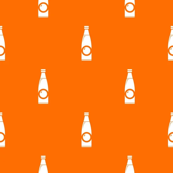 瓶图案向量橙色 — 图库矢量图片