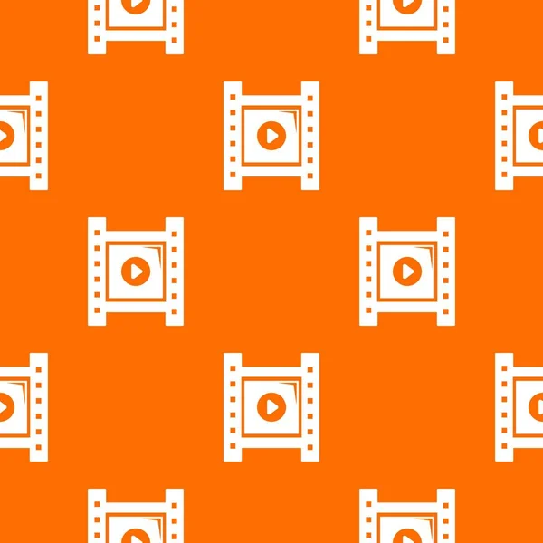 Воспроизведение векторного оранжевого цвета — стоковый вектор