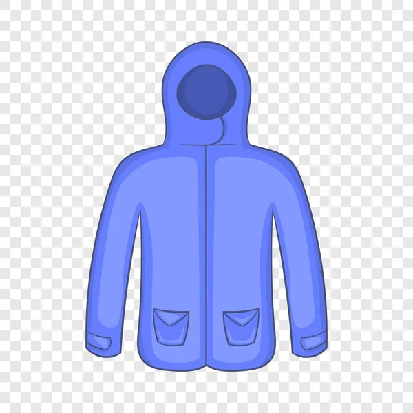 Hoodie tröja ikon, tecknad stil — Stock vektor