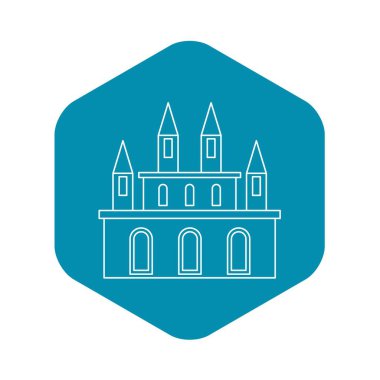 Royal castle simgesi, anahat stili