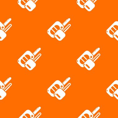 Otomatik anahtar desen vektör turuncu