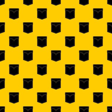 Siyah Vana cep deseni vektör