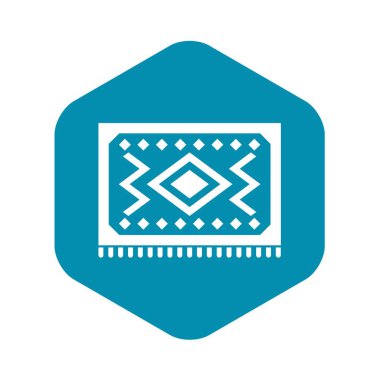 Türk halı simgesi, basit tarzı