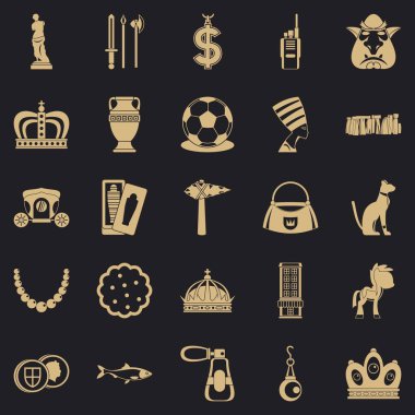 Simgeler kümesi, basit tarzı taç