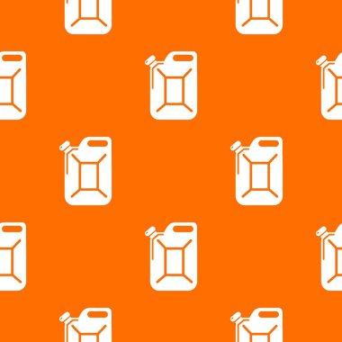 Teneke kutu desen vektör turuncu