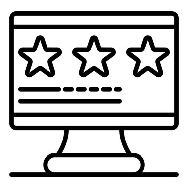 Bilgisayar çevrimiçi oy simgesi, özet biçimi