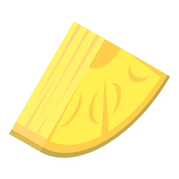 Slice van ananas icoon, isometrische stijl — Stockvector