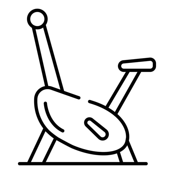 Fitneszmotor ikon, vázlatstílus — Stock Vector