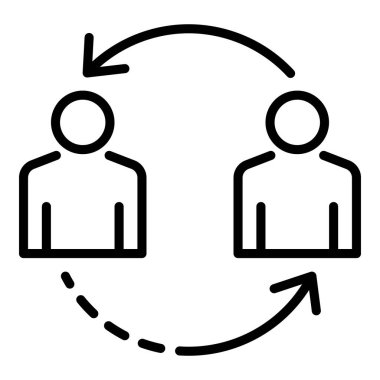 Kişisel işe alım simgesini değiştir, anahat stili