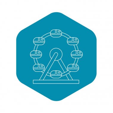 Dönme dolap simgesi, taslak biçimi