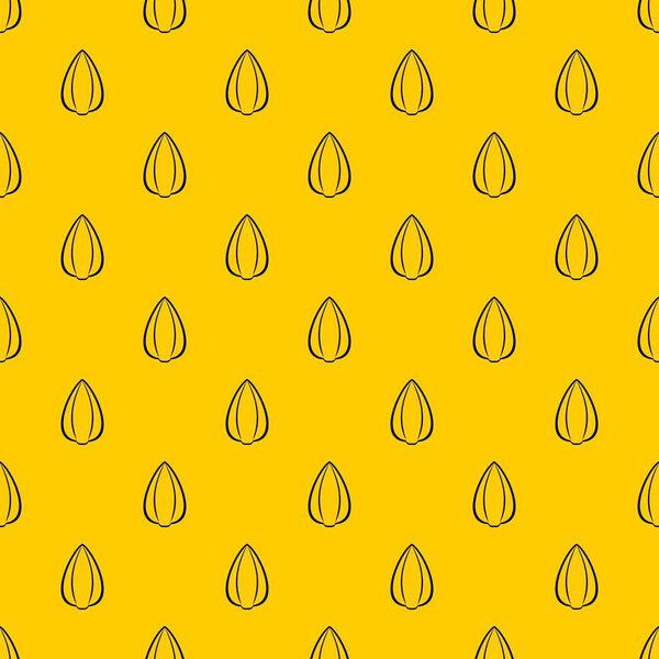 Sunflower seed pattern vector