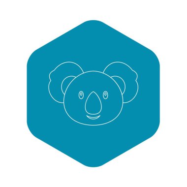 Koala simgesi, anahat stili