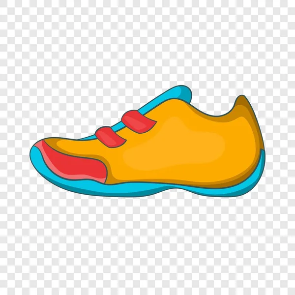 Zapatillas de deporte para el icono del tenis, estilo dibujos animados — Archivo Imágenes Vectoriales