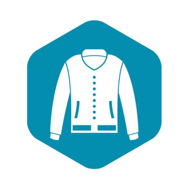 Ceket simgesi, basit tarzı