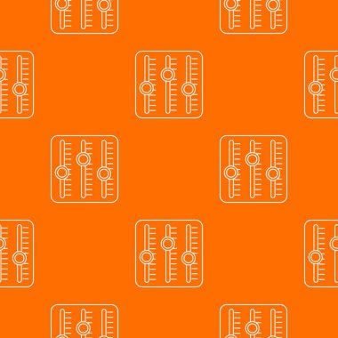 Ses karıştırıcı desen vektör turuncu