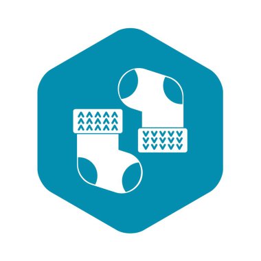 Bebek çorap simgesi, basit tarzı