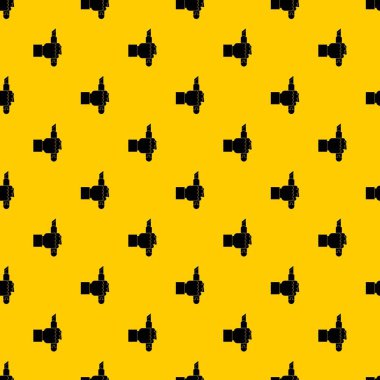 El hoding İnşaat yardımcı bıçak desen vektör